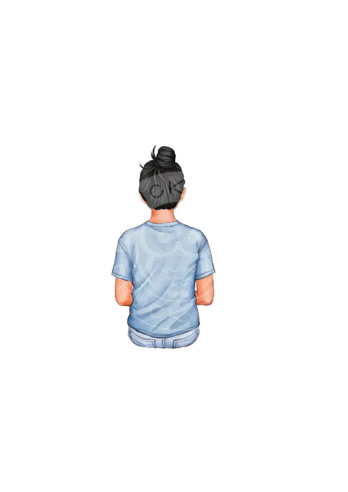 Bügelbild Girl 30.1 T-Shirt 2