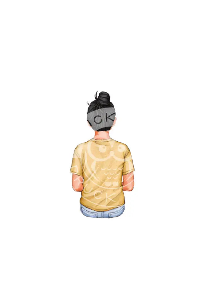 Bügelbild Girl 30.1 T-Shirt 6