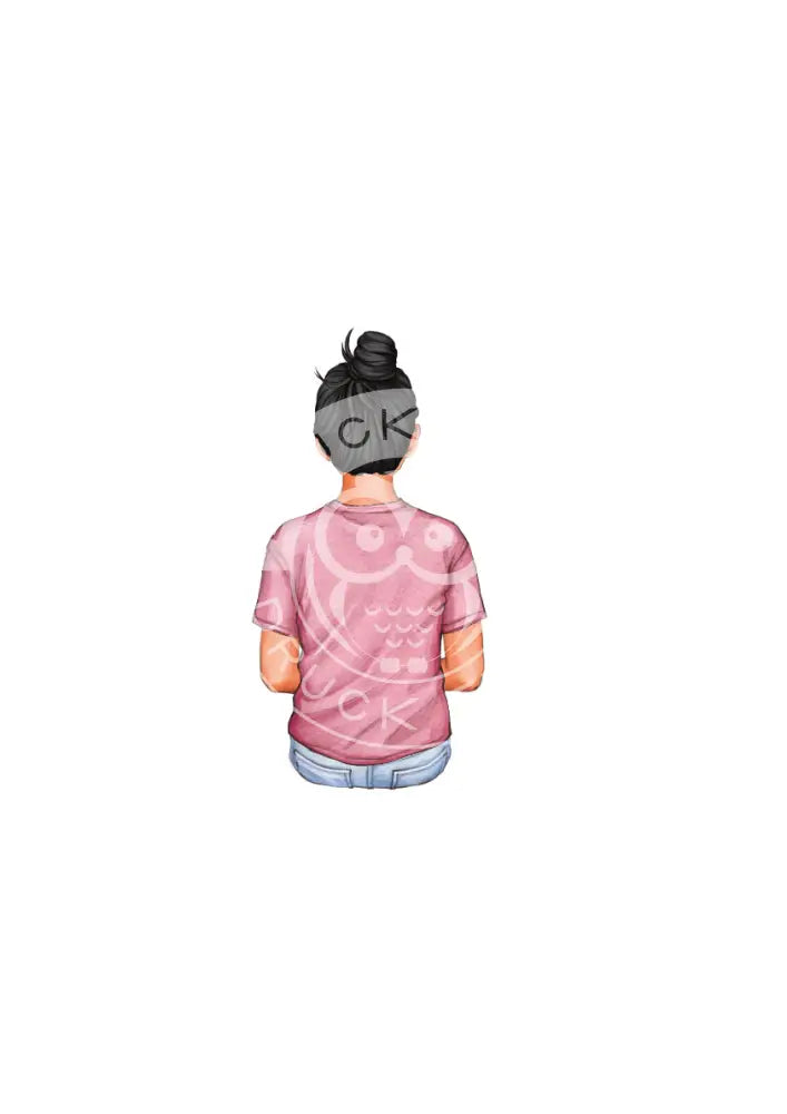 Bügelbild Girl 30.1 T-Shirt 7