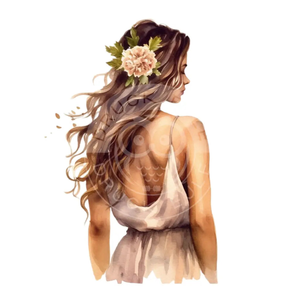 Bügelbild Girl Sommer 291-22A