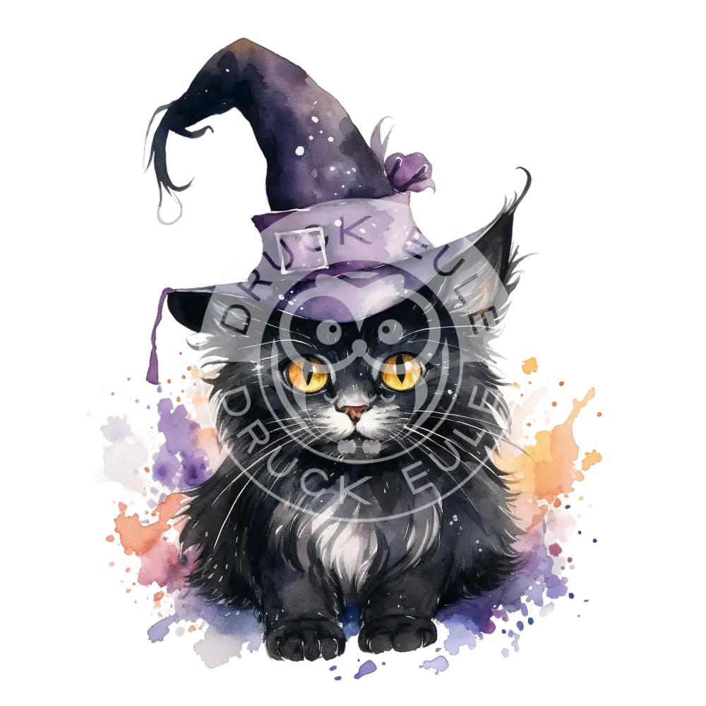 Bügelbild Halloween Cat 436-2