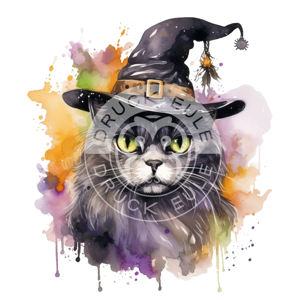 Bügelbild Halloween Cat 436-5