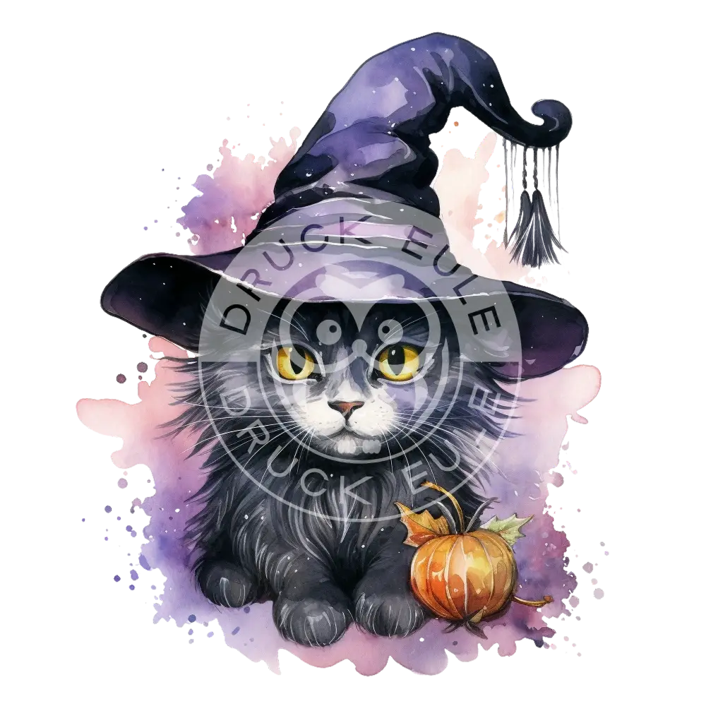 Bügelbild Halloween Cat 436-6
