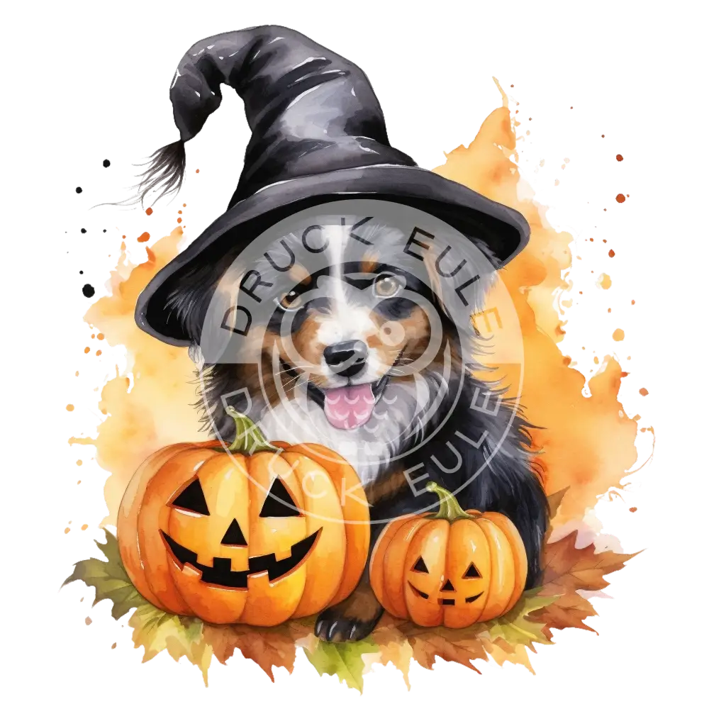 Bügelbild Halloween Hund 452-10