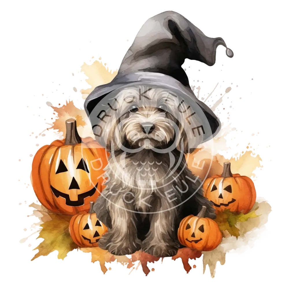 Bügelbild Halloween Hund 452-16