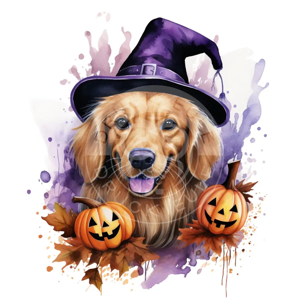 Bügelbild Halloween Hund 452-3