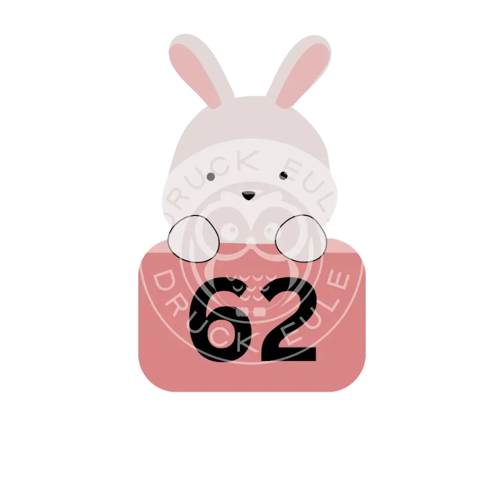 Bügelbild Hase 56-92 Bügelbild