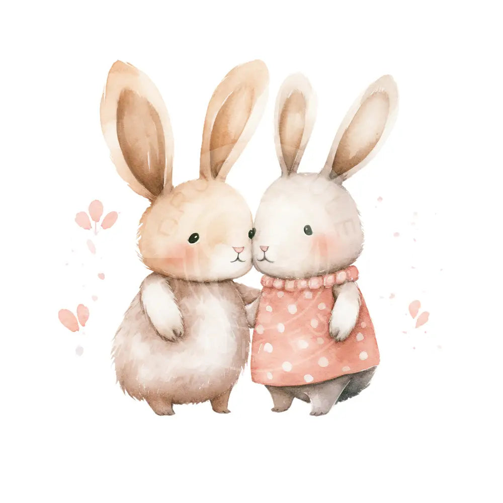 Bügelbild Hase Love 937-10