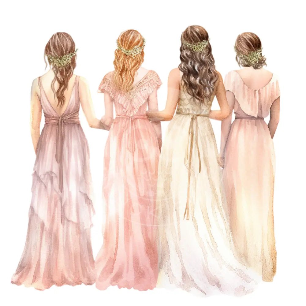 Bügelbild Hochzeit Boho 144-11