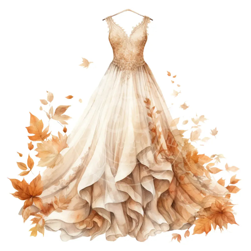 Bügelbild Hochzeit Herbst 367-5