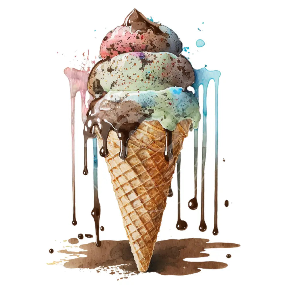 Bügelbild Ice Cream 102-30
