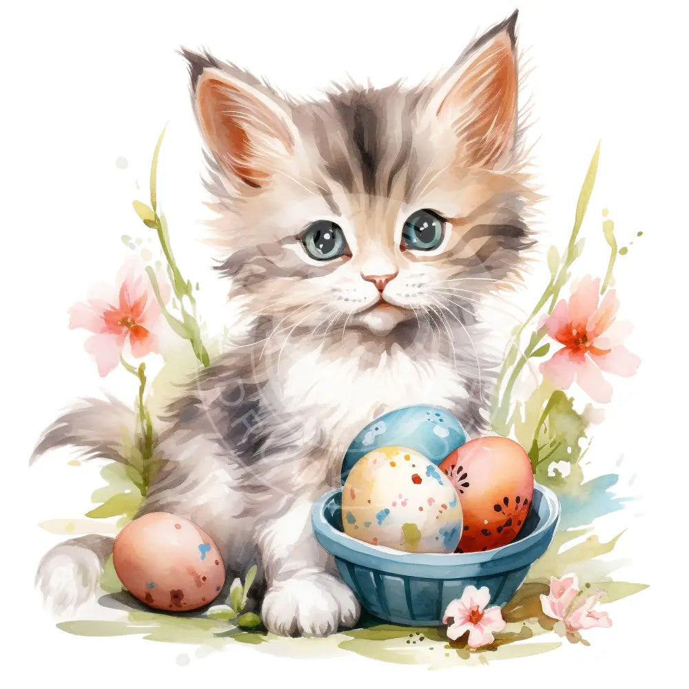 Bügelbild Katze 1047-10