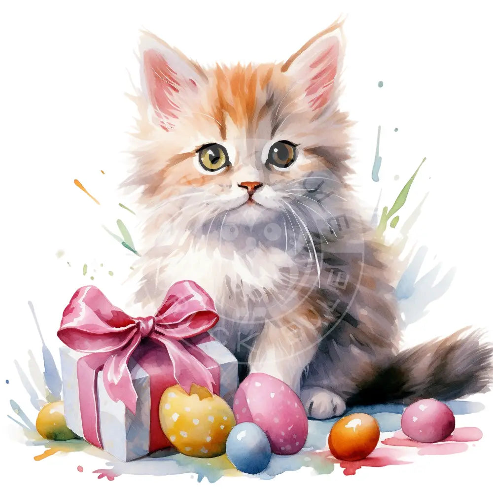 Bügelbild Katze 1047-4