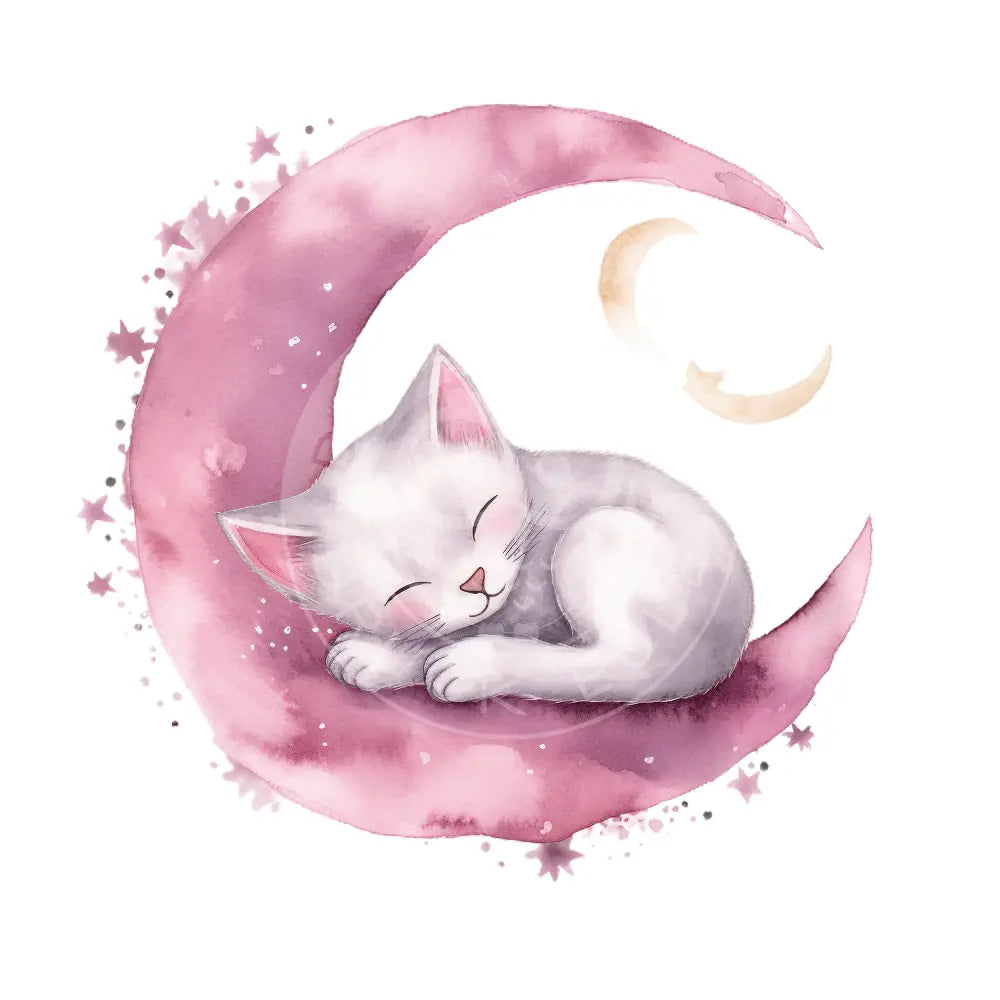 Bügelbild Katze Sleepy 123-7