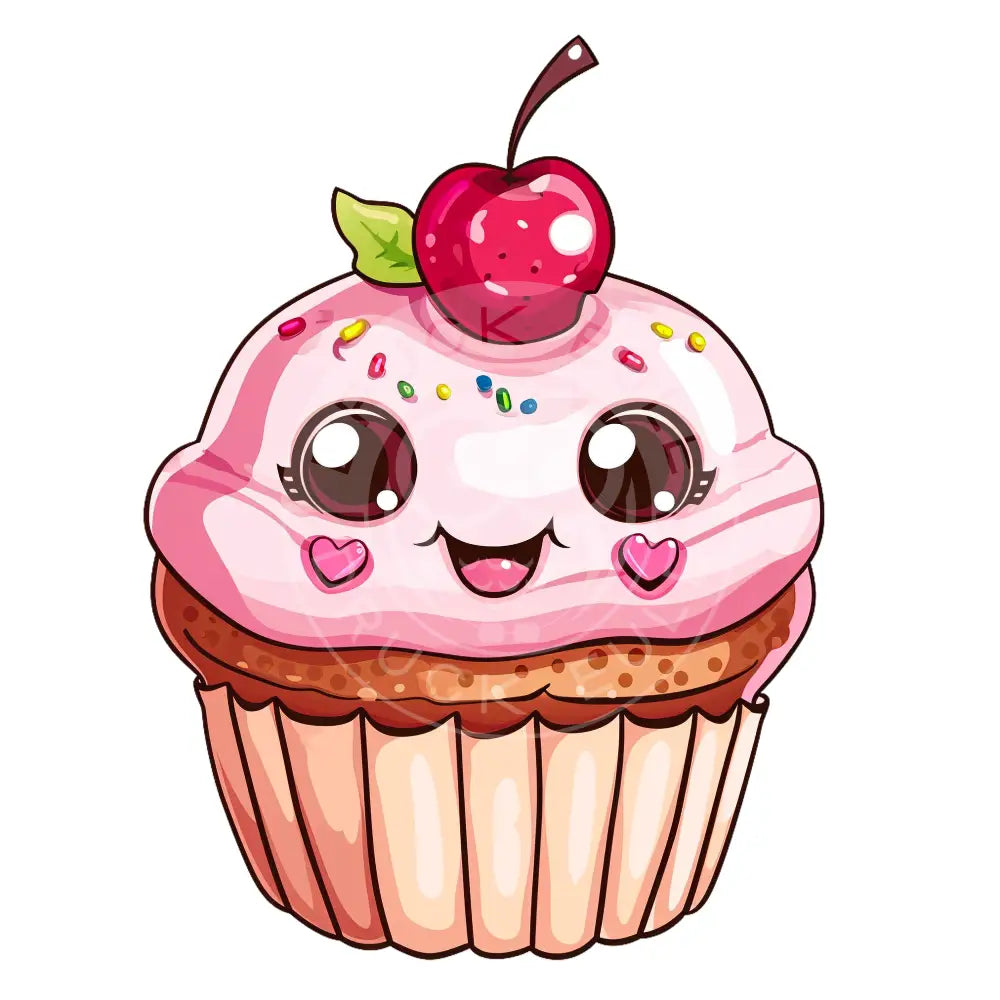 Bügelbild Kawaii Cupcakes 1157-3A