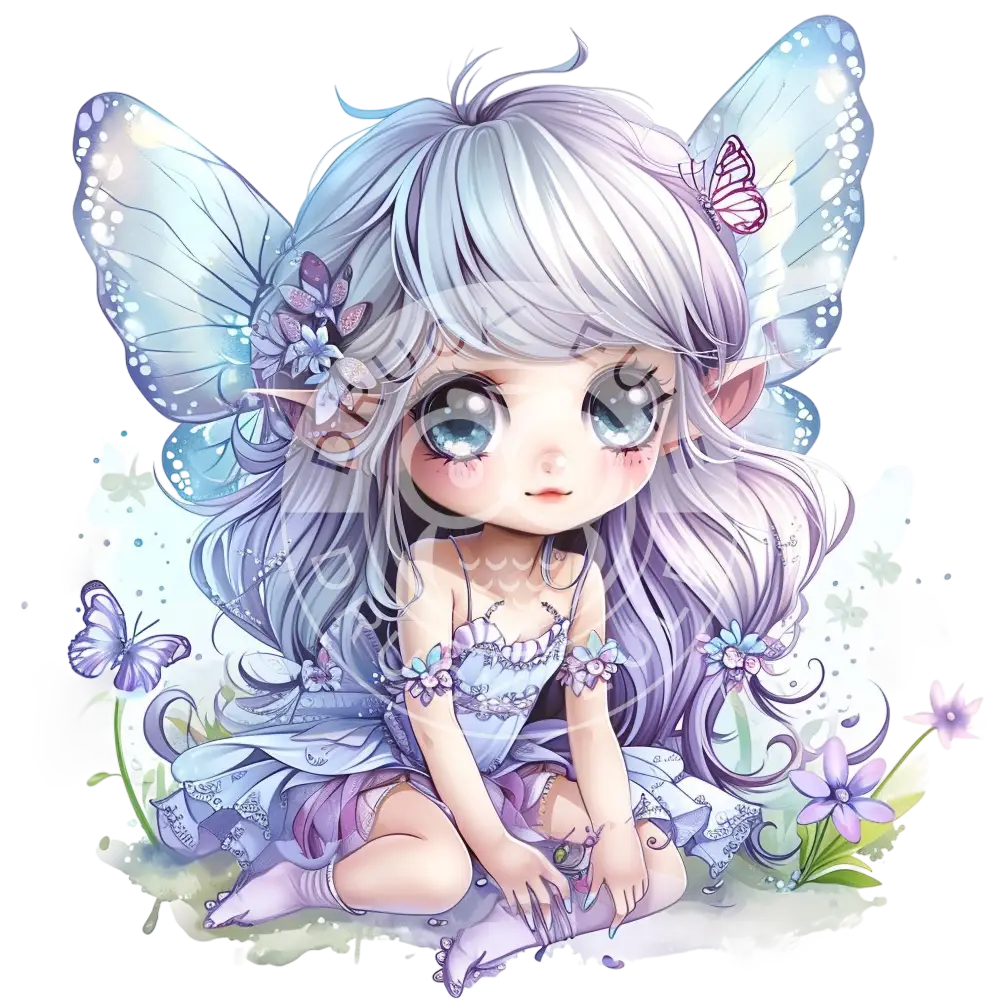 Bügelbild Kawaii Fairies 1184-14 bügelbild