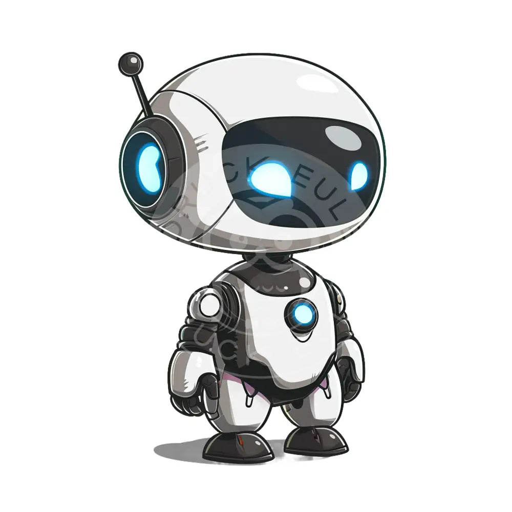 Bügelbild Kawaii Roboter 1156-14A