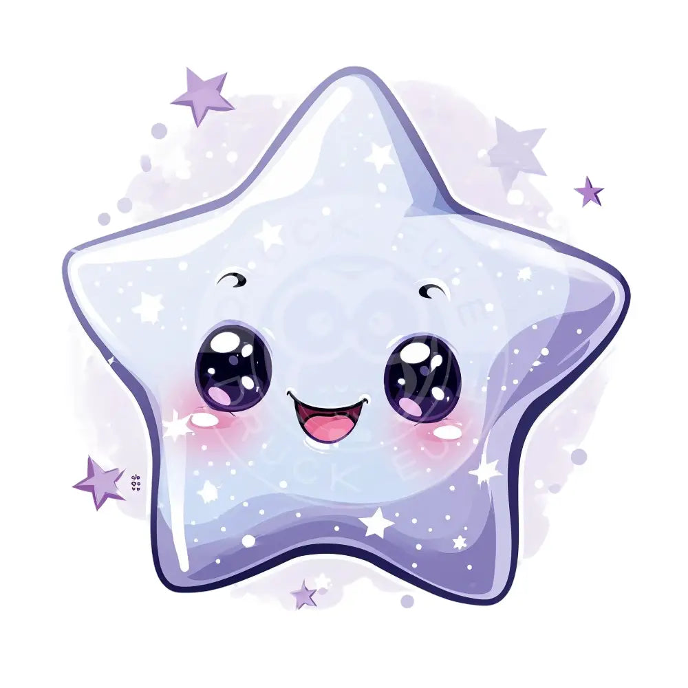 Iron-on patch Kawaii Stars 1185-13a - druck-eule.ch