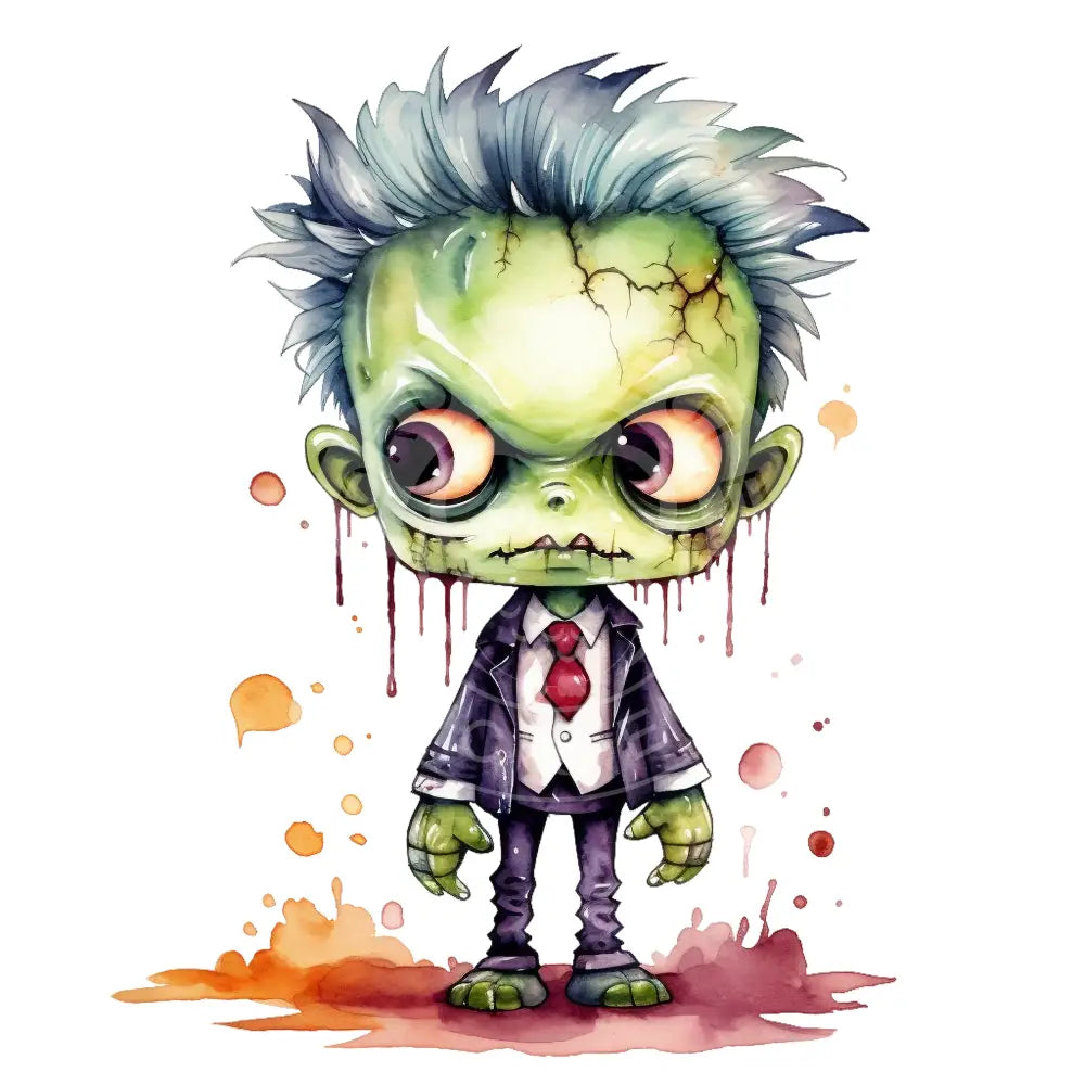 Bügelbild Kawaii Zombie 467-20