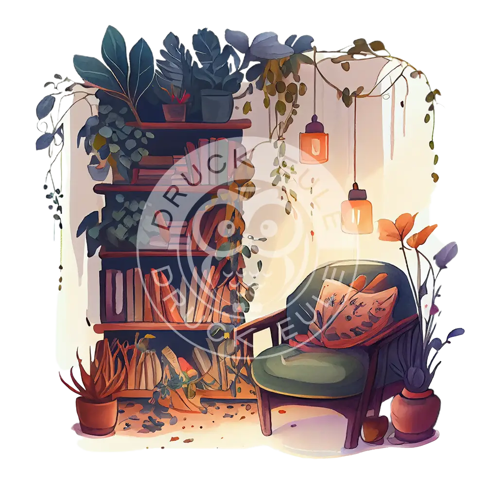 Bügelbild Leseecke 22.23