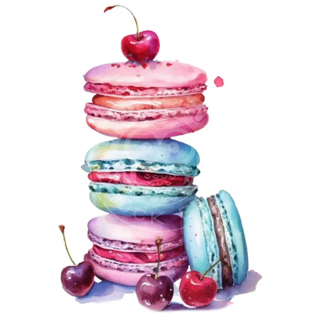 Bügelbild Macaron 111-1