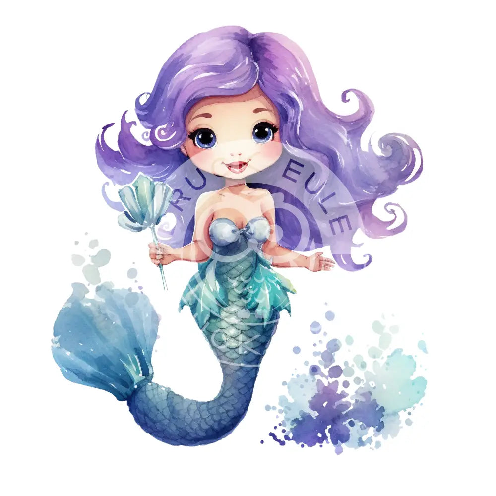 Bügelbild Meerjaungfrau 1086-15