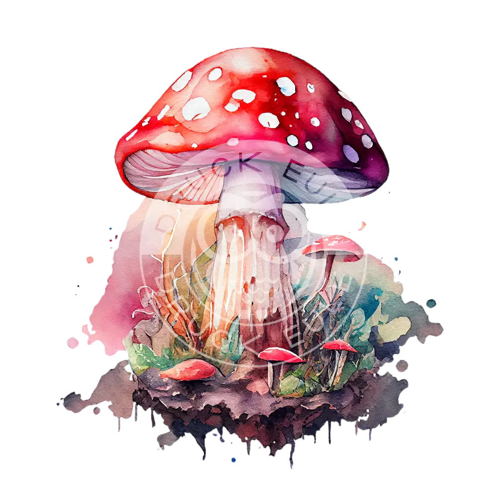 Bügelbild Pilz 21.11