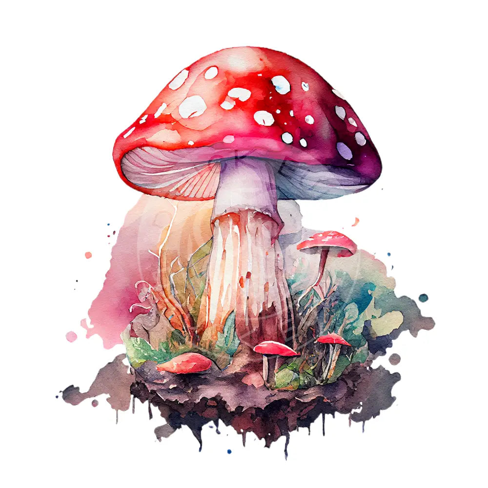 Bügelbild Pilz 21.11