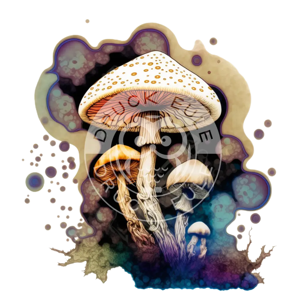 Bügelbild Pilz 21.2