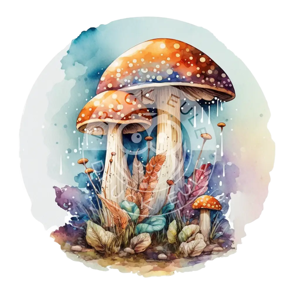 Bügelbild Pilz 21.23