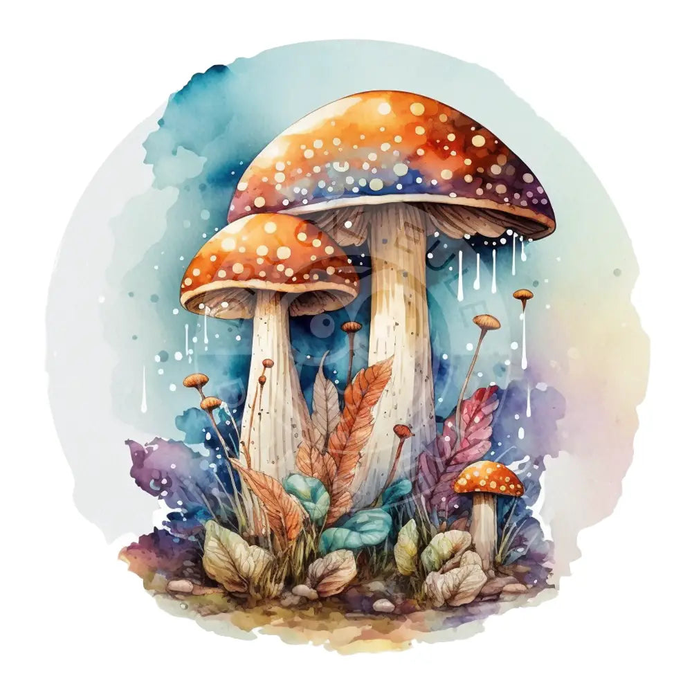 Bügelbild Pilz 21.23
