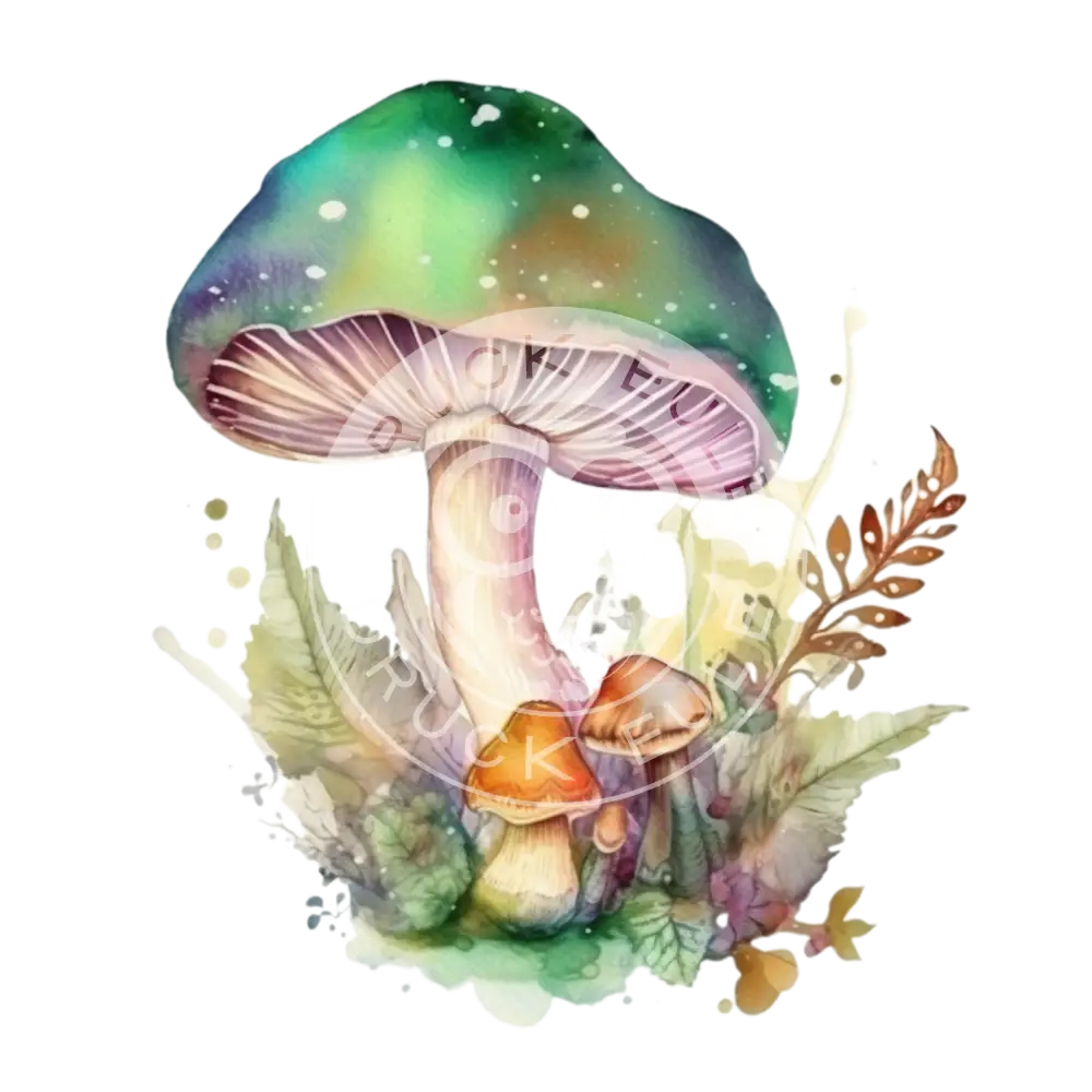 Bügelbild Pilz 21.24