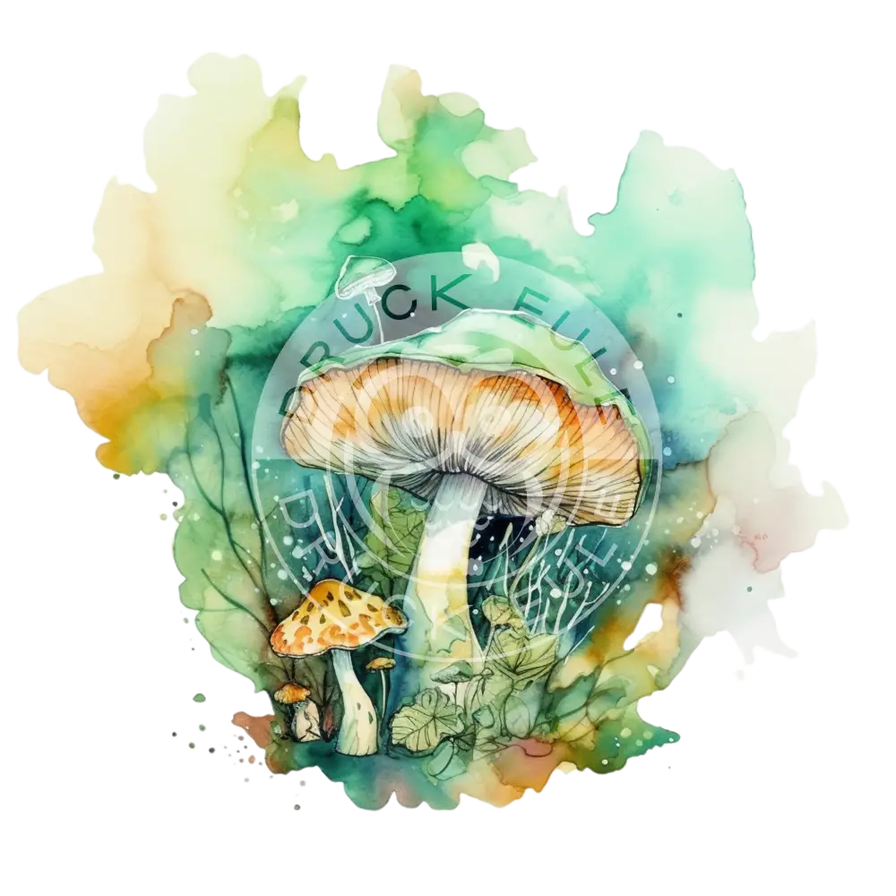 Bügelbild Pilz 21.3