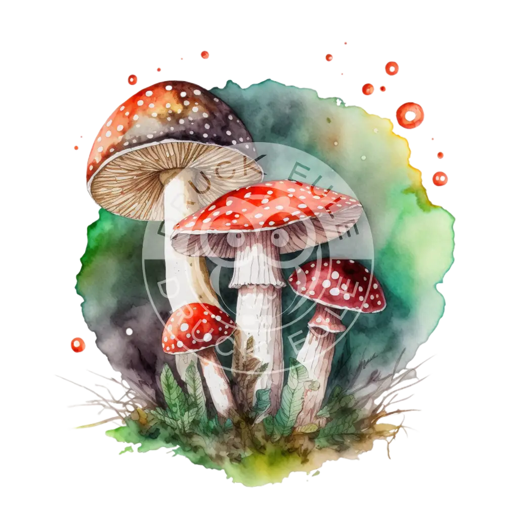 Bügelbild Pilz 21.30