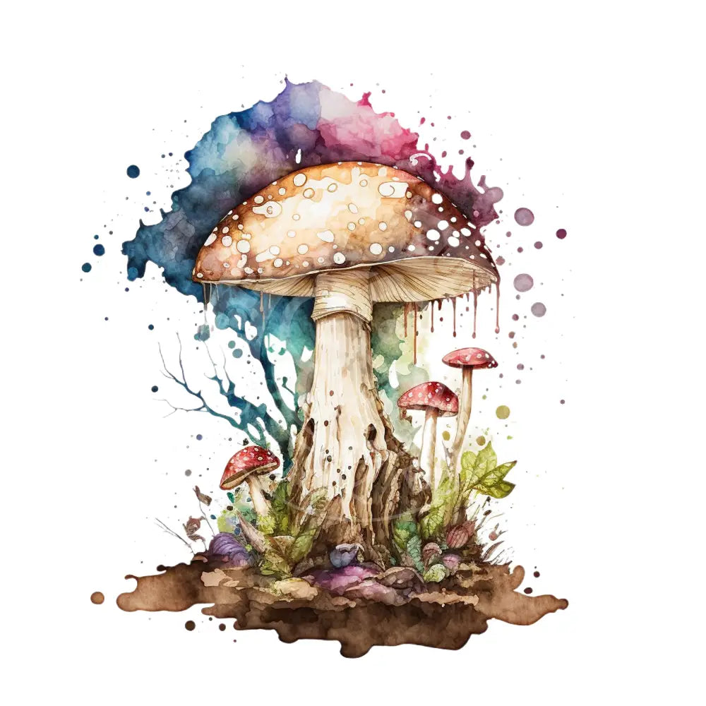 Bügelbild Pilz 21.31