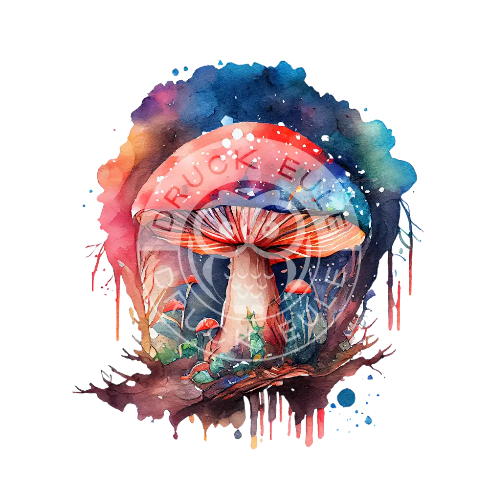Bügelbild Pilz 21.32