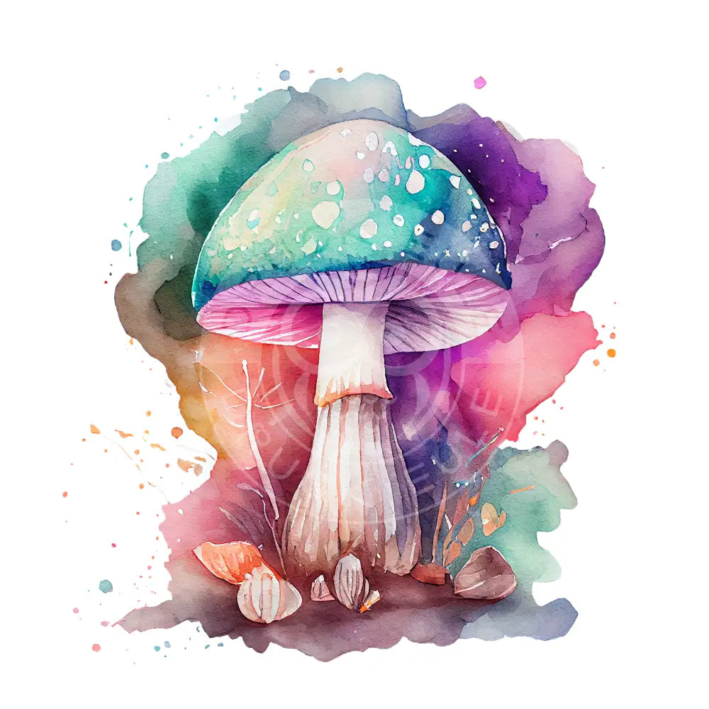 Bügelbild Pilz 21.4