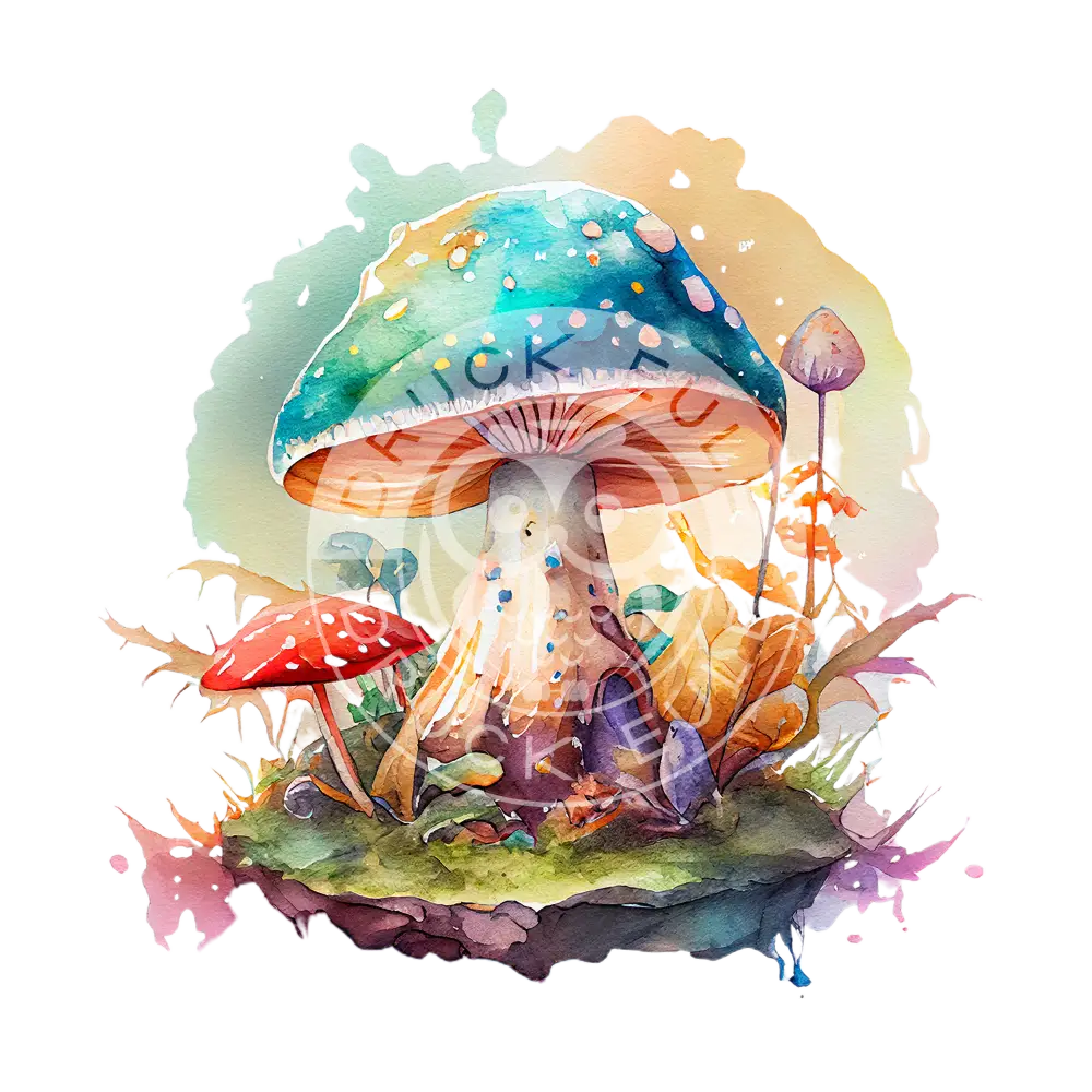 Bügelbild Pilz 21.46