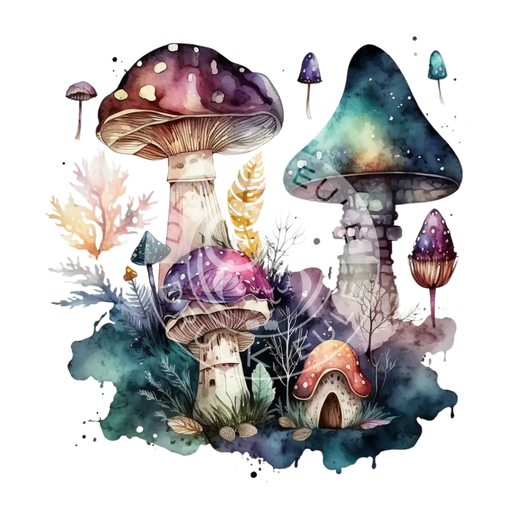 Bügelbild Pilz 21.47