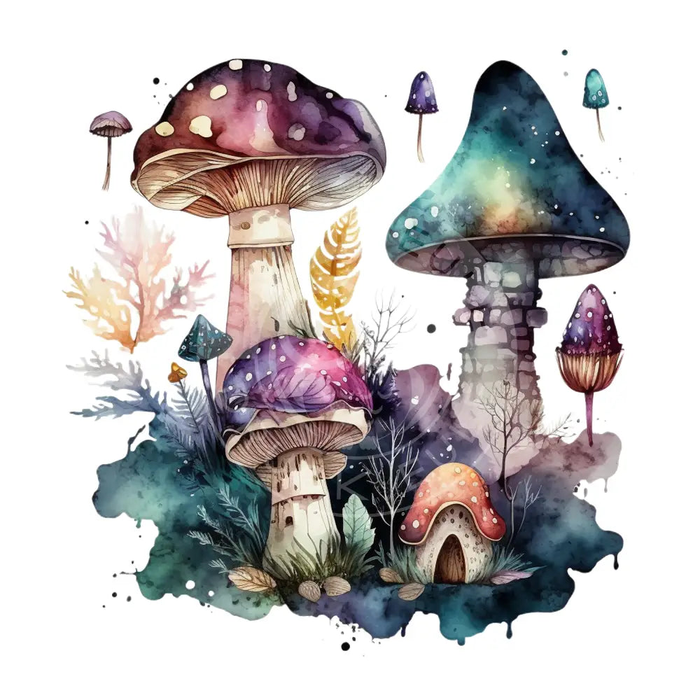 Bügelbild Pilz 21.47