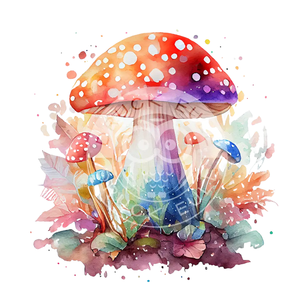 Bügelbild Pilz 21.51