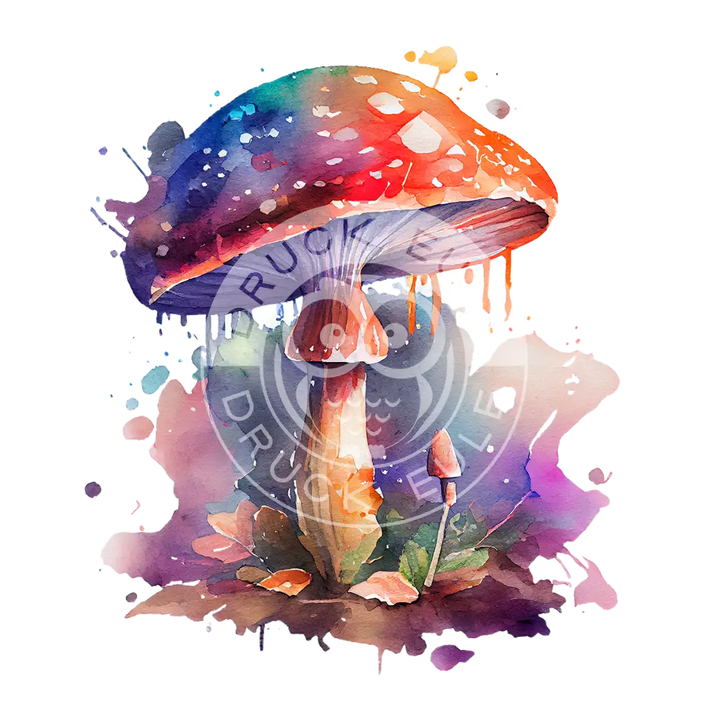 Bügelbild Pilz 21.54