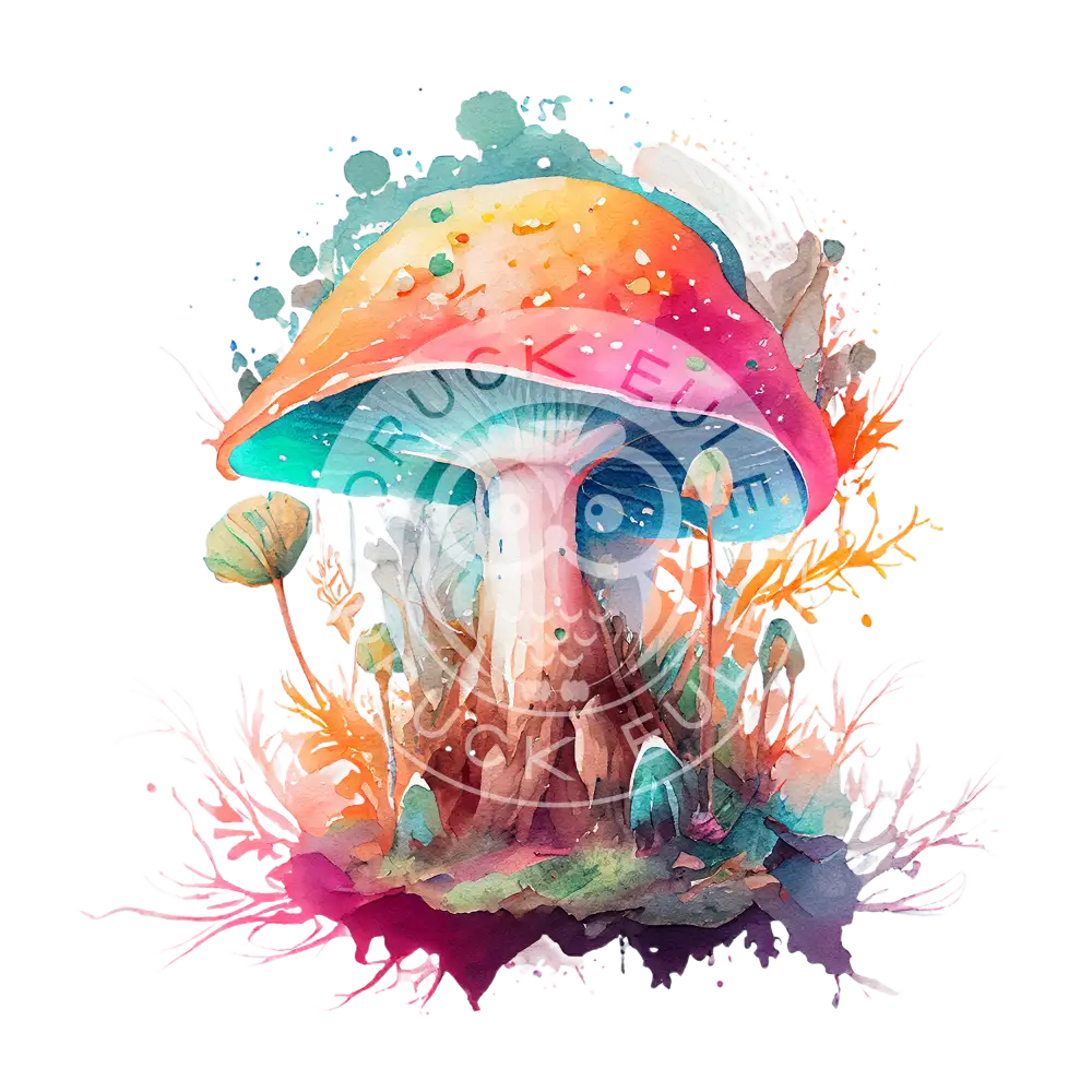 Bügelbild Pilz 21.21