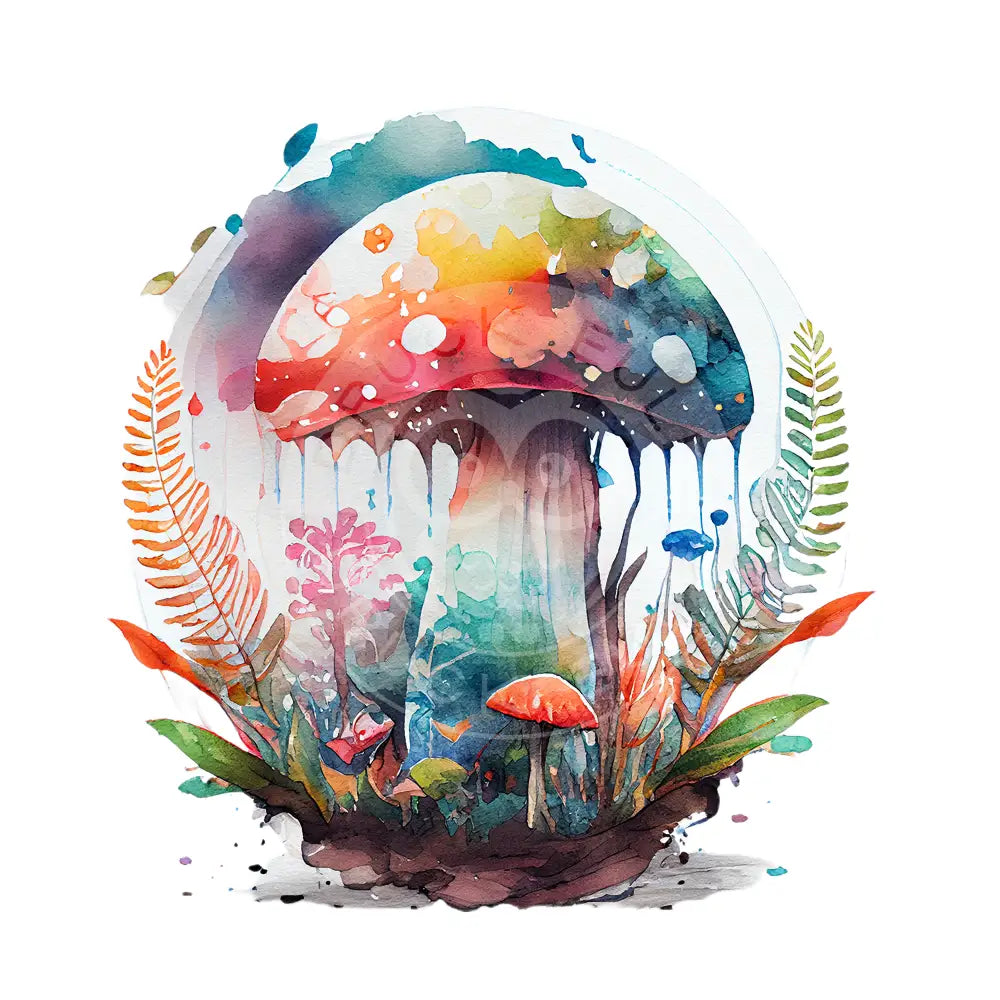 Bügelbild Pilz 21.9