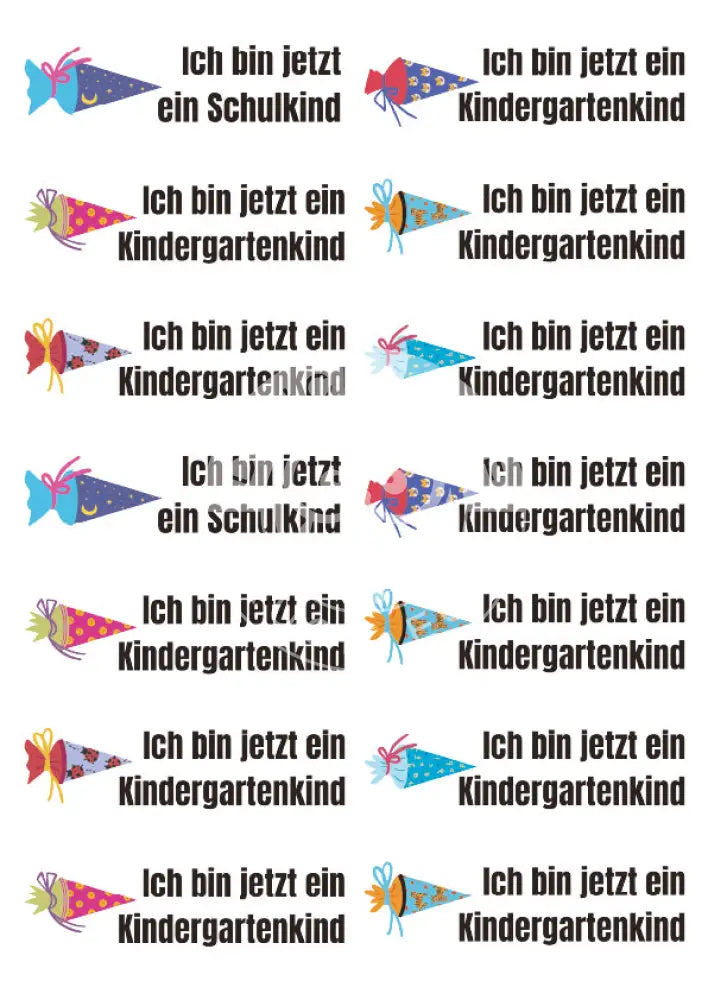 Bügelbild Schlüsselanhänger Kindergartenkind 2 Bügelbild