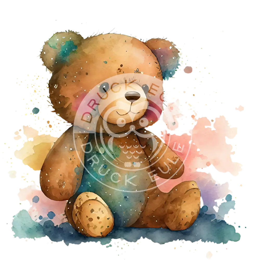Bügelbild Teddybär 26.10