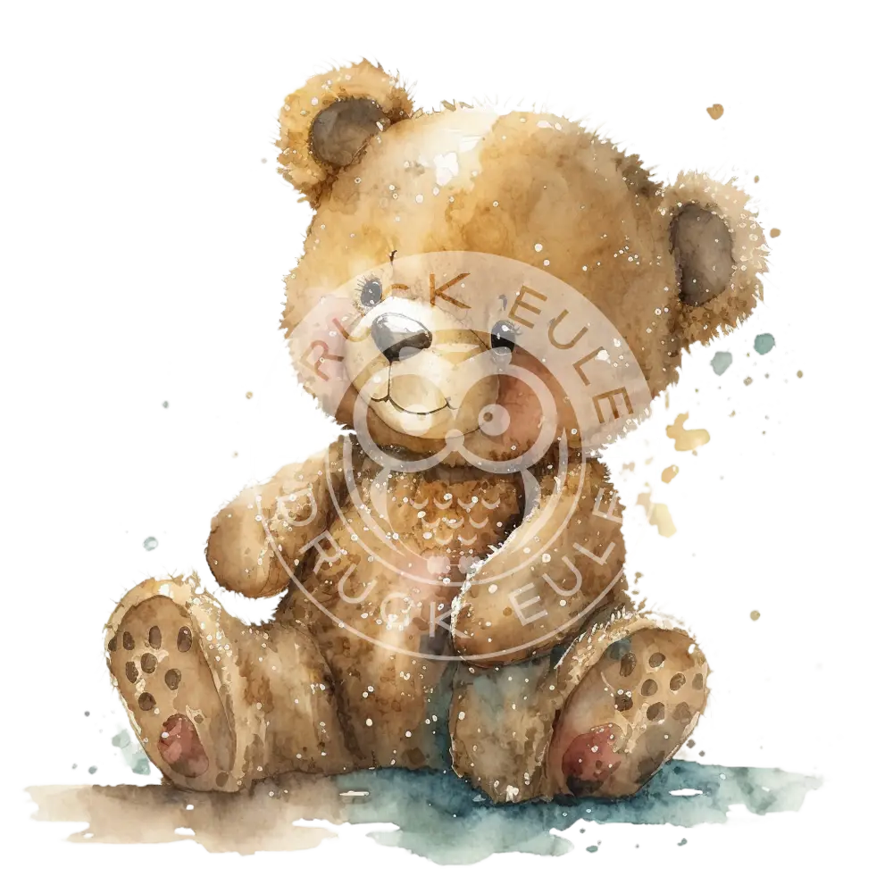Bügelbild Teddybär 26.19