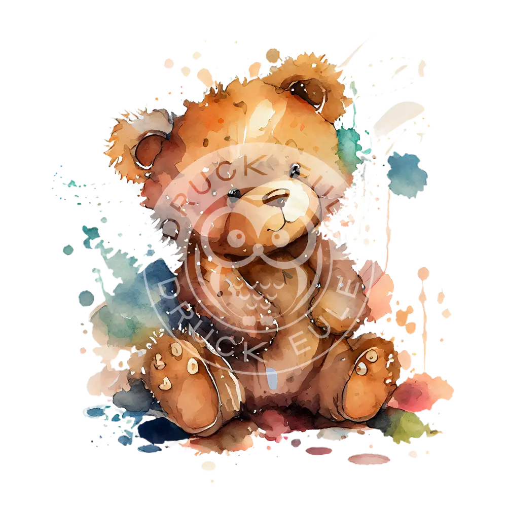 Bügelbild Teddybär 26.4