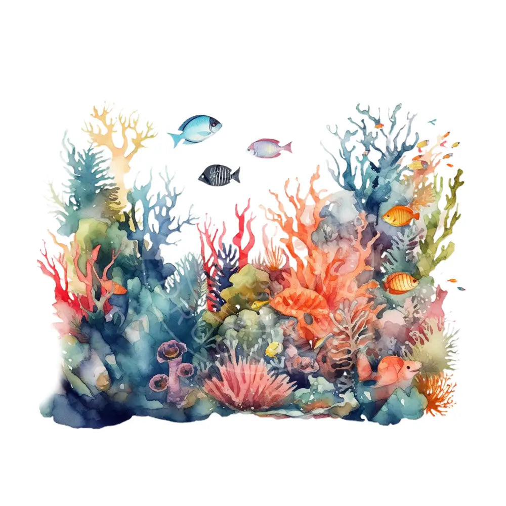 Bügelbild Unterwasser Leben 113-6