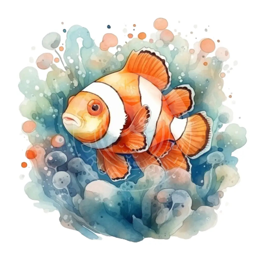 Bügelbild Unterwasser Leben 113-7